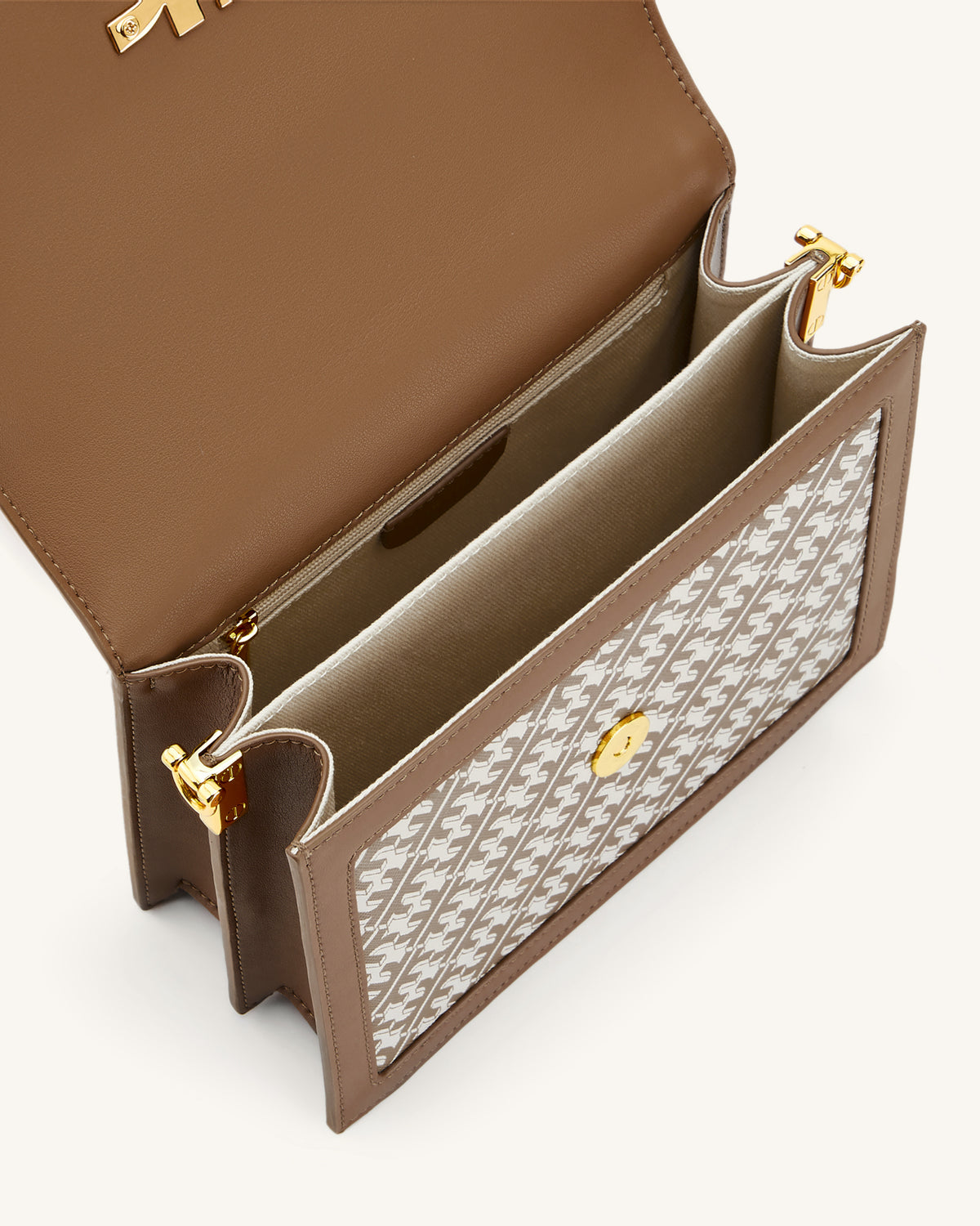 FEI Mini Flap Crossbody - Brown - view 4
