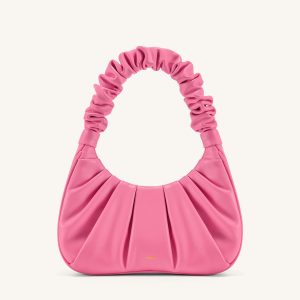 Gabbi Ruched Hobo Handbag - Pink - view 1