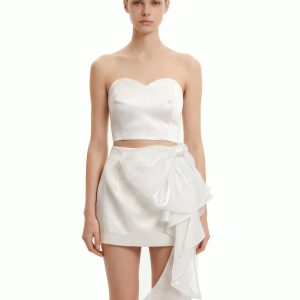 Sweetheart Bustier - White - view 1