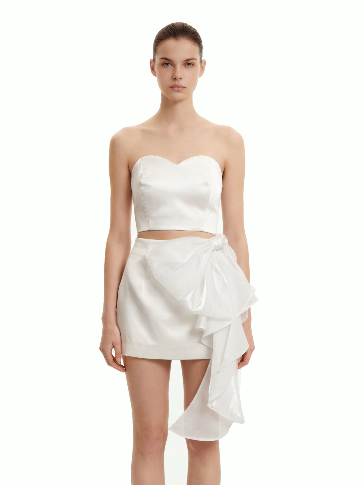 Sweetheart Bustier - White - view 1