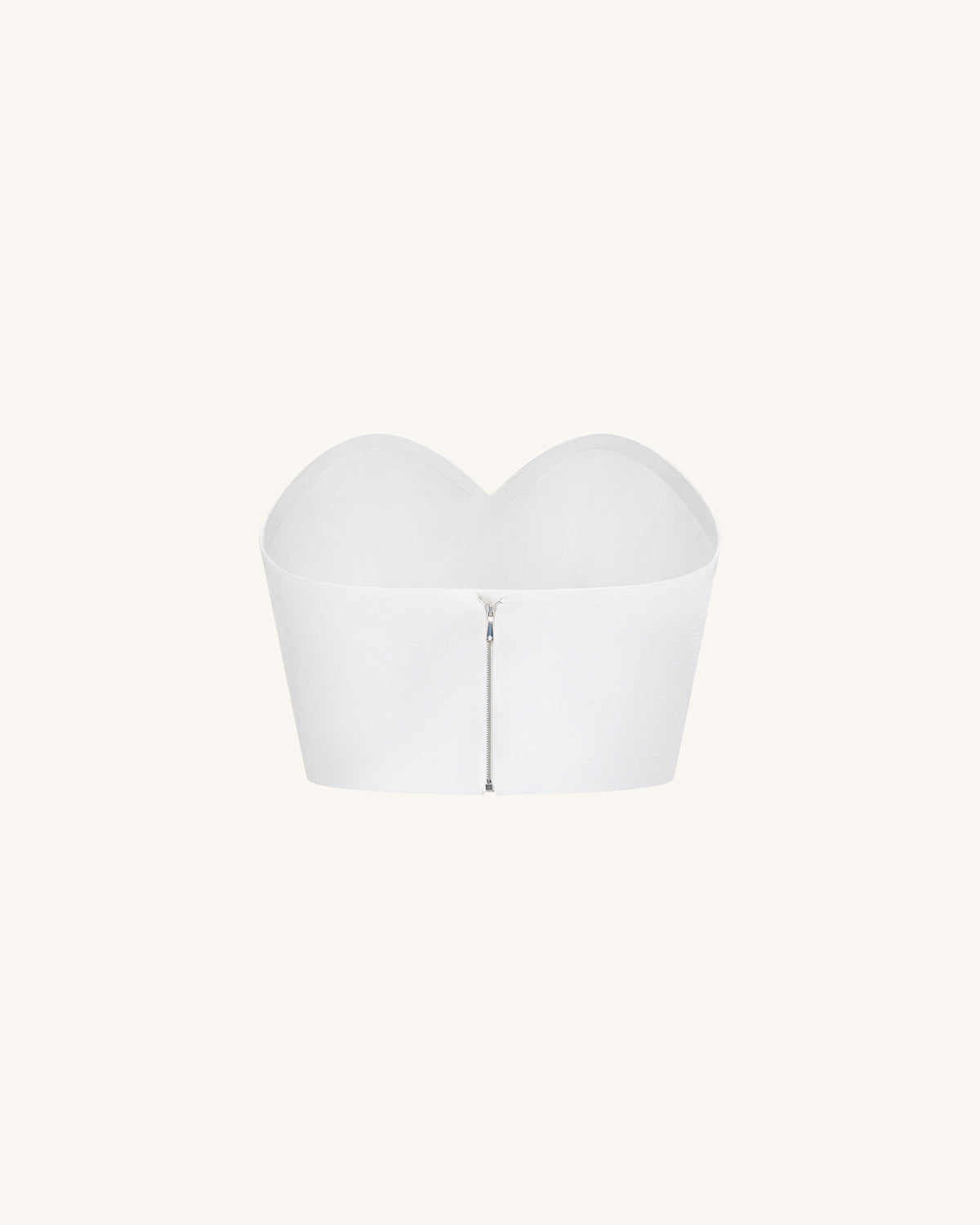 Sweetheart Bustier - White - view 7