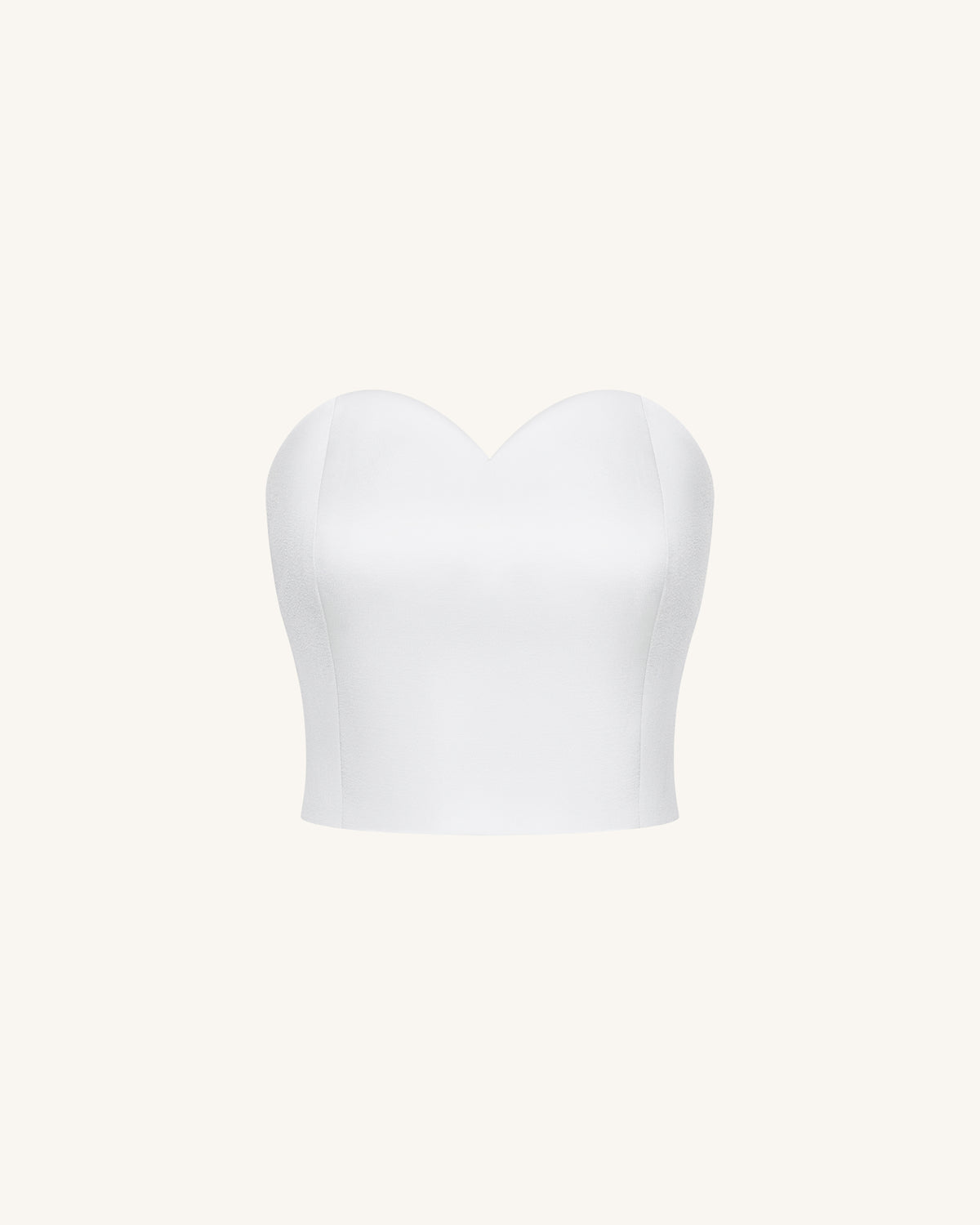 Sweetheart Bustier - White - view 5