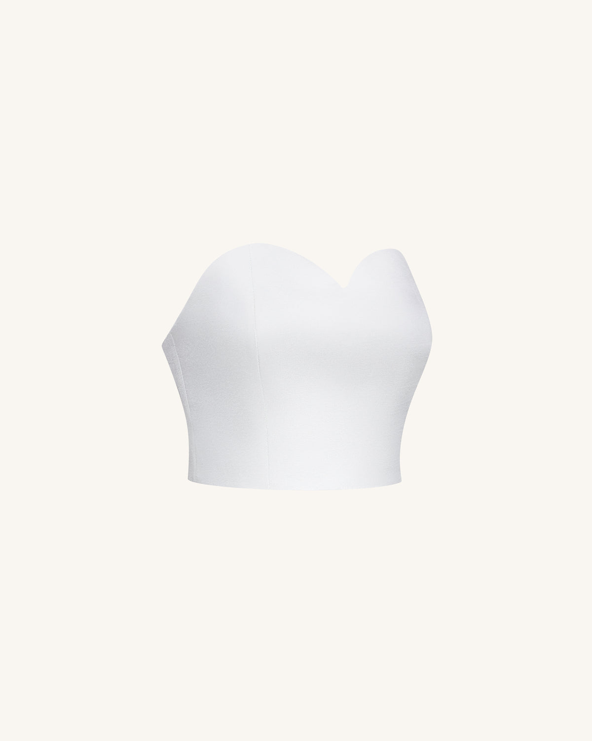 Sweetheart Bustier - White - view 6