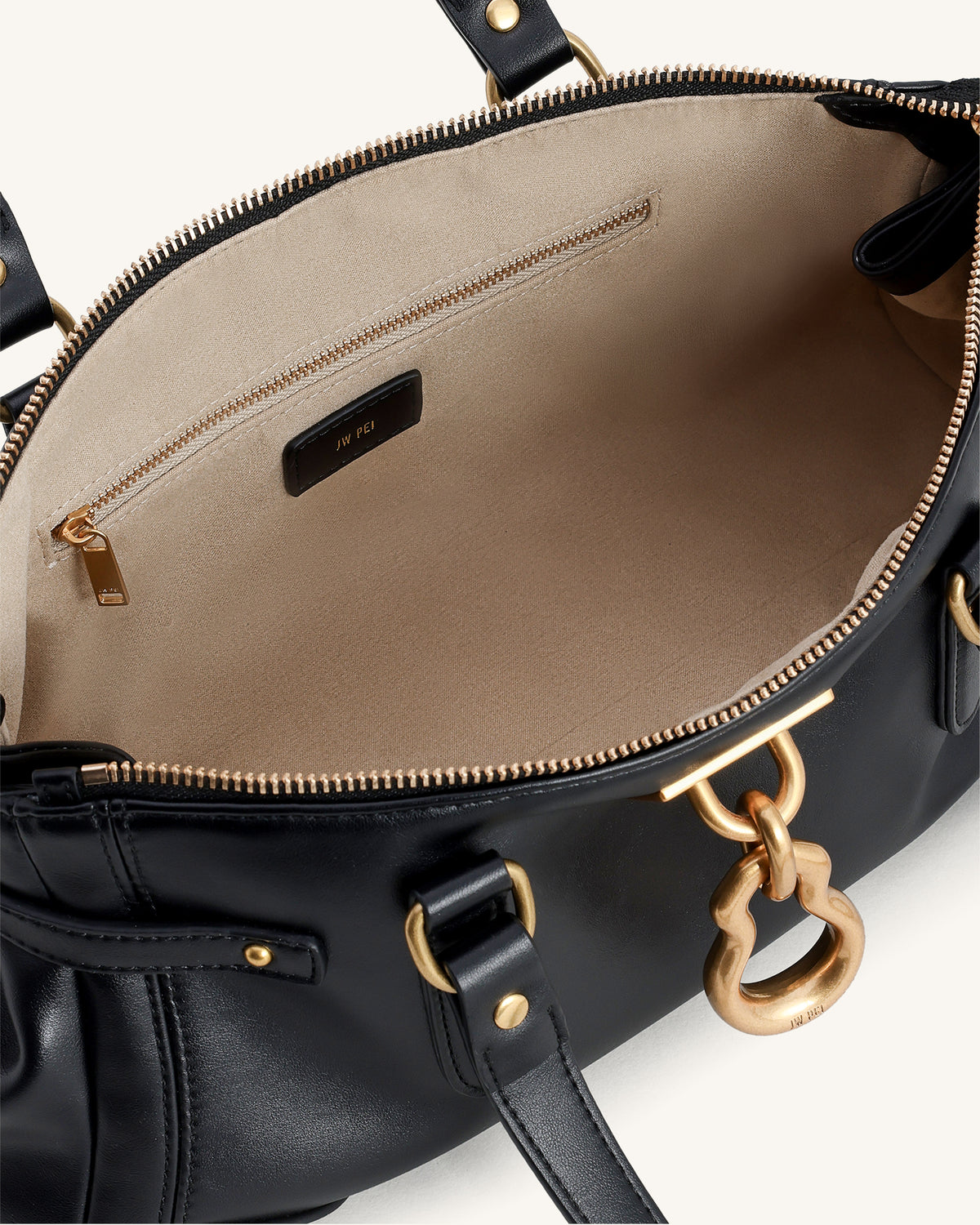 Yvette Elongated Tote Bag - Black - view 5
