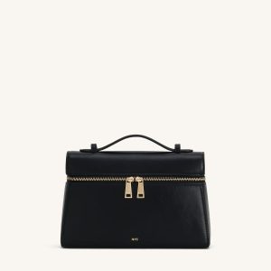 Thea Large Top Handle Bag - Black - view 1
