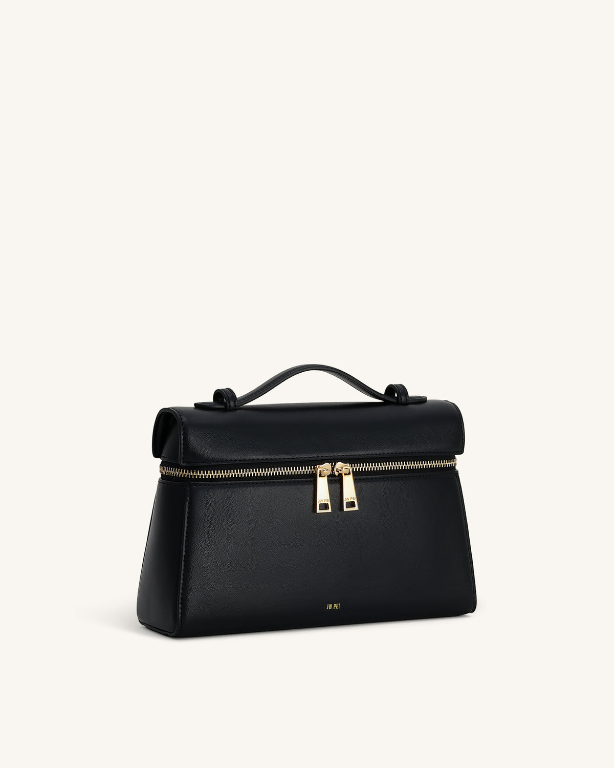Thea Large Top Handle Bag - Black - view 2