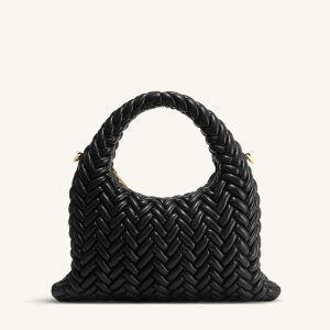 Cora Quilting Handle Bag - Black - view 1