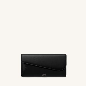 Seren Flap Long Wallet - Black - view 1