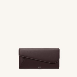 Seren Flap Long Wallet - Chestnut Black - view 1