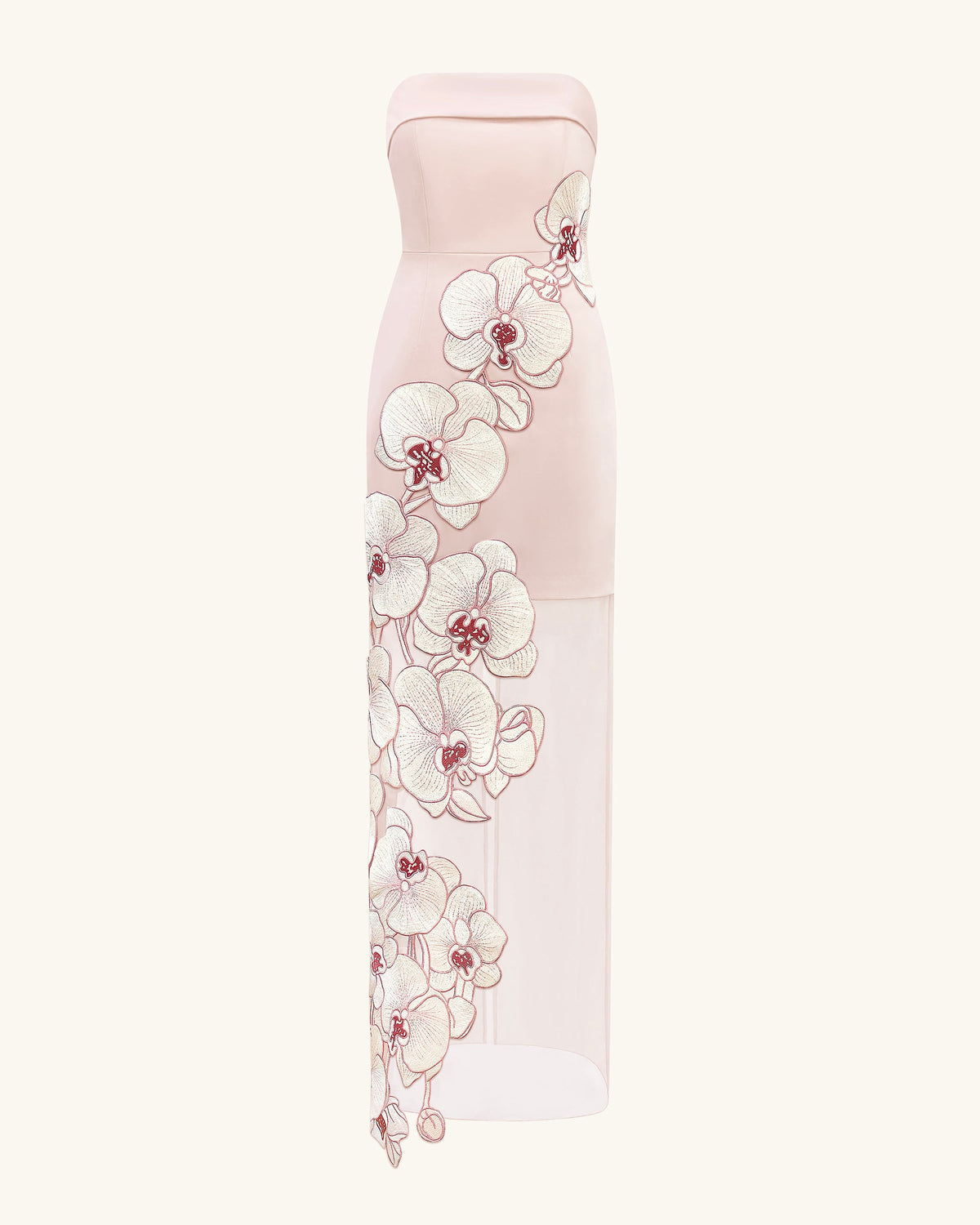 Orchid Embroidered Dress - Pink - view 2