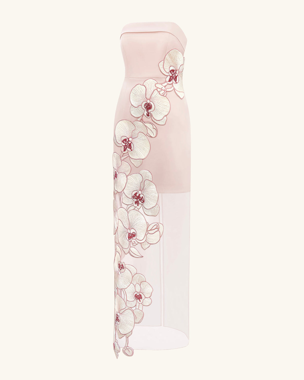 Orchid Embroidered Dress - Pink - view 3