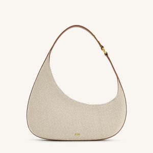 Harlee Shoulder Bag - Brown Canvas - view 1