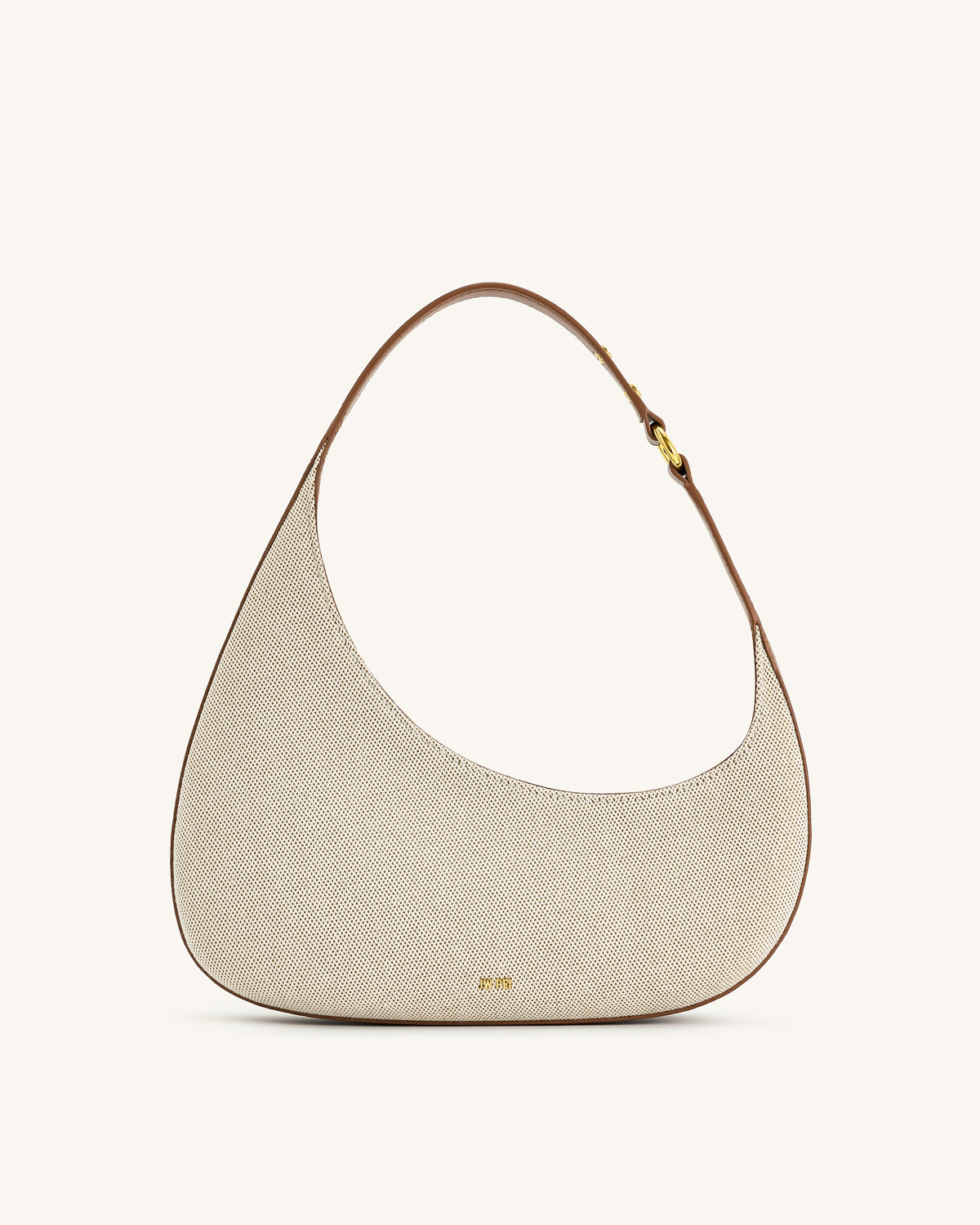 Harlee Shoulder Bag - Brown Canvas - view 1