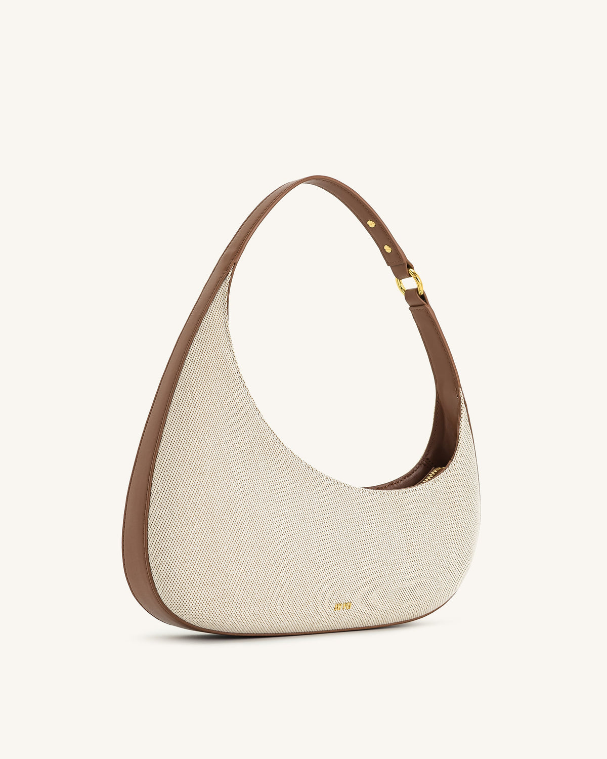 Harlee Shoulder Bag - Brown Canvas - view 3