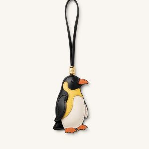 Penguin Bag Charm - Black Multi - view 1