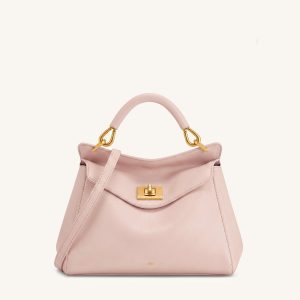 Lucia Classic Top Handle Bag - Pink