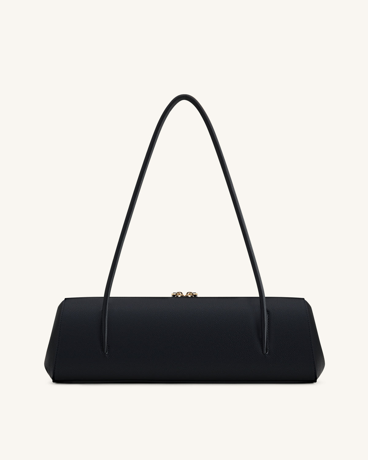 Nova Minimalist Shoulder Bag - Jet Black - view 3