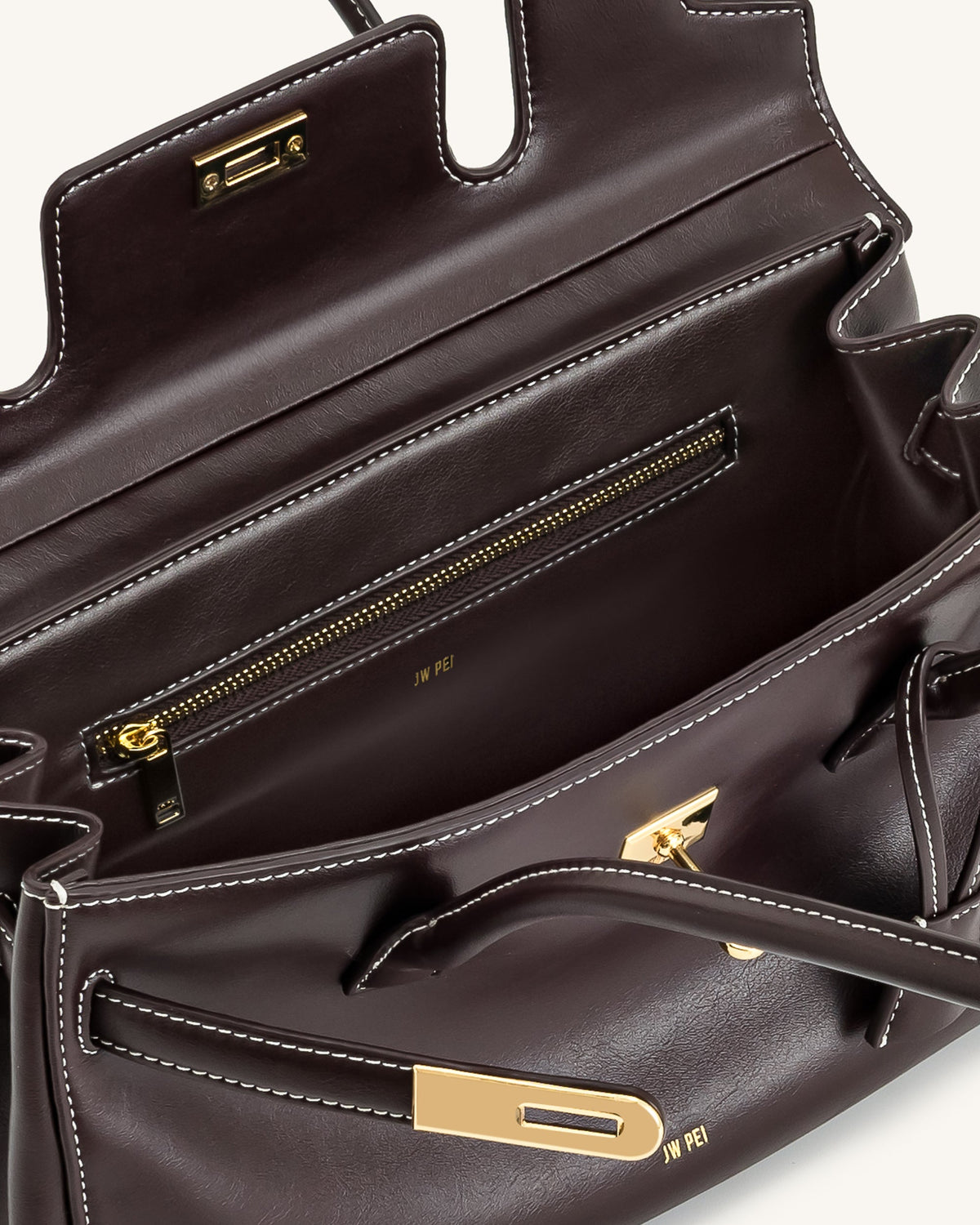 Yara Shoulder Bag - Dark Brown - view 5