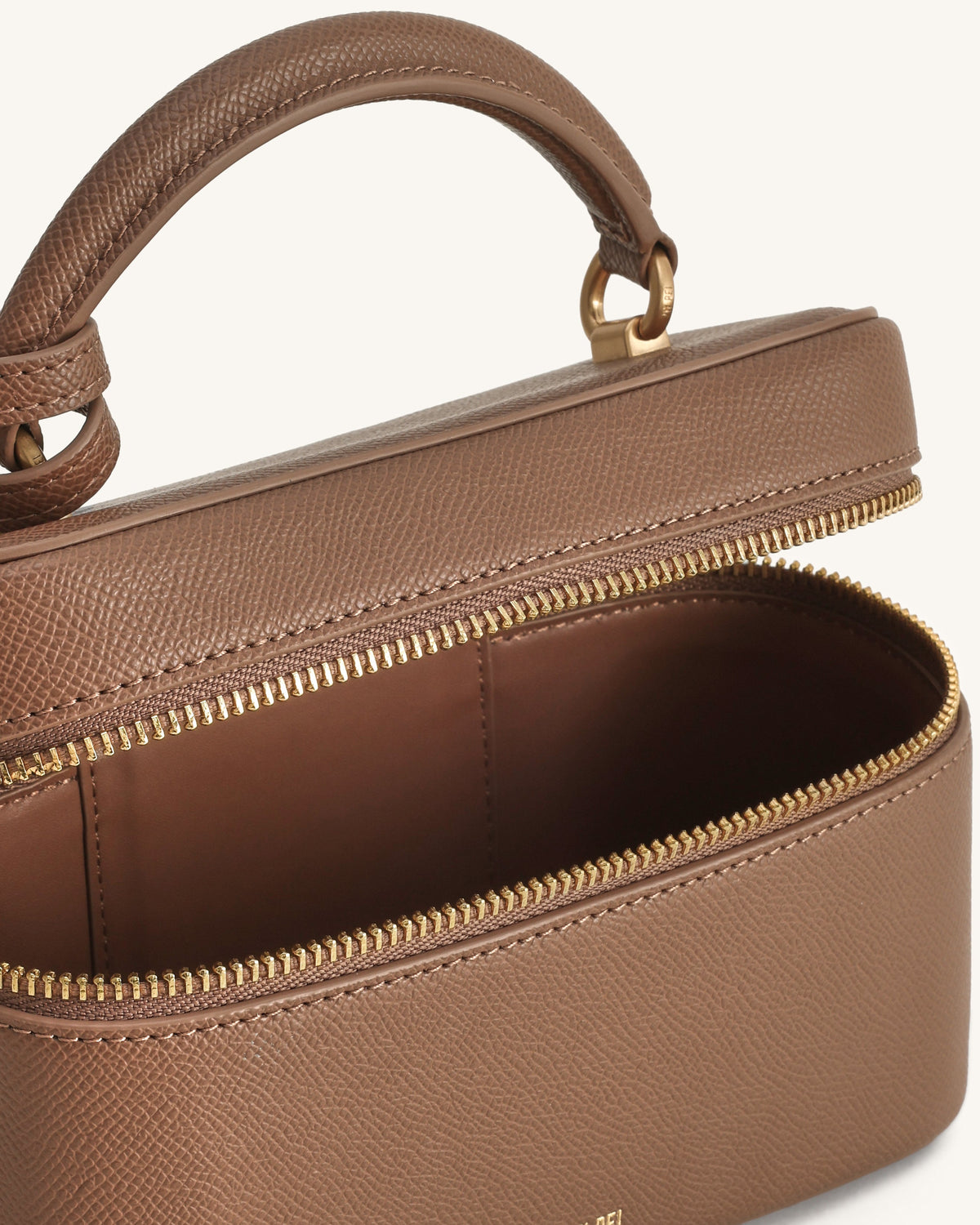 Cleo Box Shape Top Handle Bag - Brown - view 4