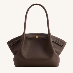 Hana Large Tote Bag - Dark Brown - view 1