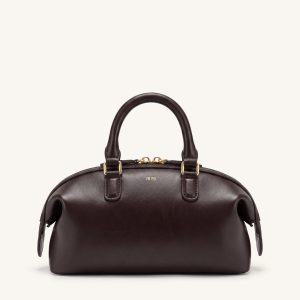 Arlo Top Handle Bag - Dark Brown - view 1
