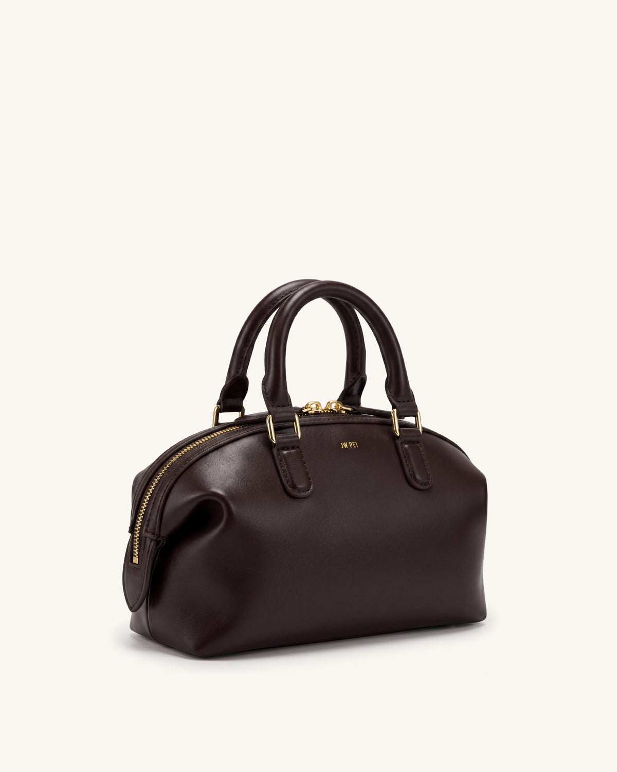 Arlo Top Handle Bag - Dark Brown - view 2