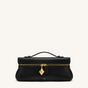 Thea East-West Top Handle Bag - Black - view 1