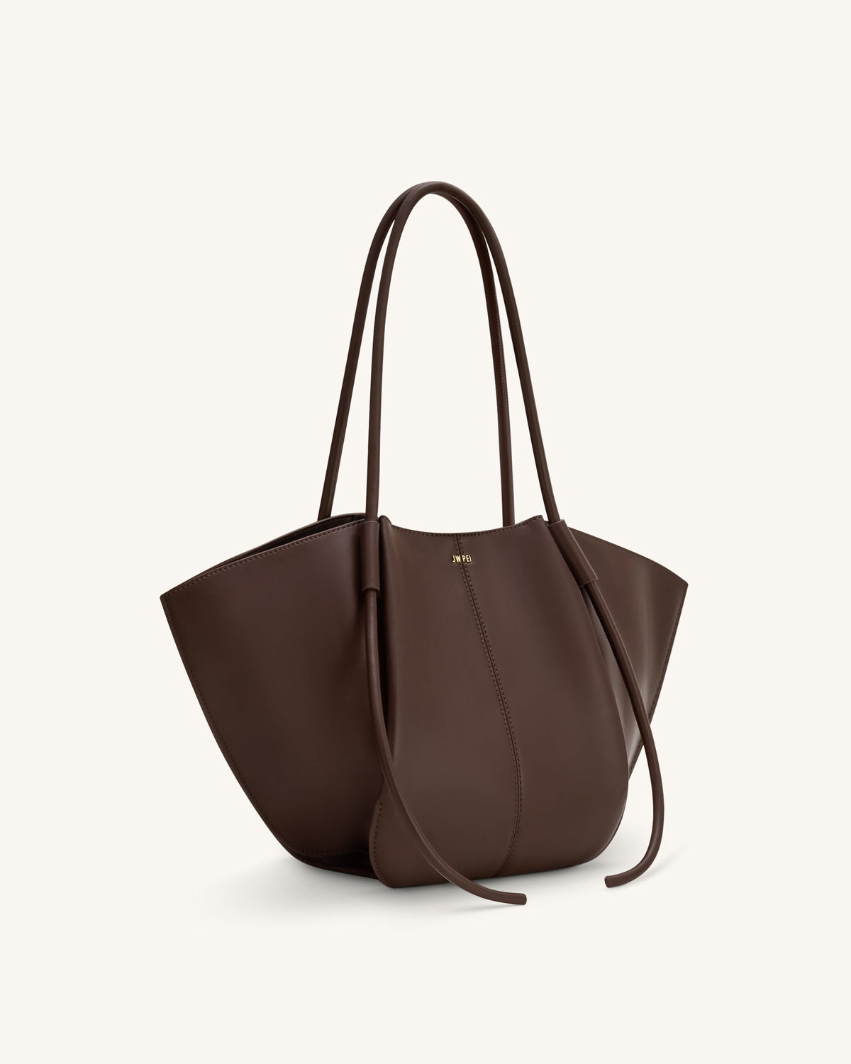 Nala Wide Tote Bag - Deep Brown - view 3