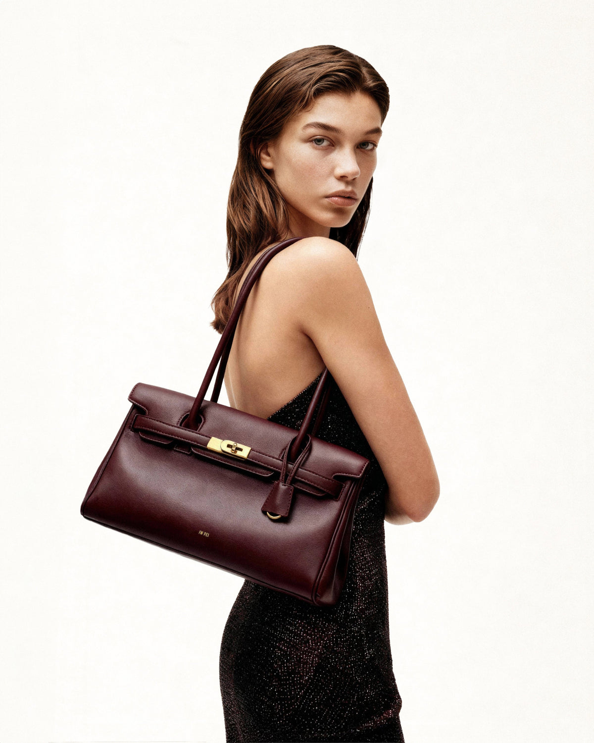 Yara Shoulder Bag - Deep Burgundy - view 2