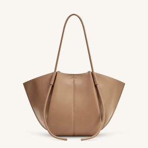 Nala Wide Tote Bag - Clay Brown - view 1