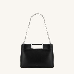 Elodie Chain Handle Top Handle Bag - Black - view 1