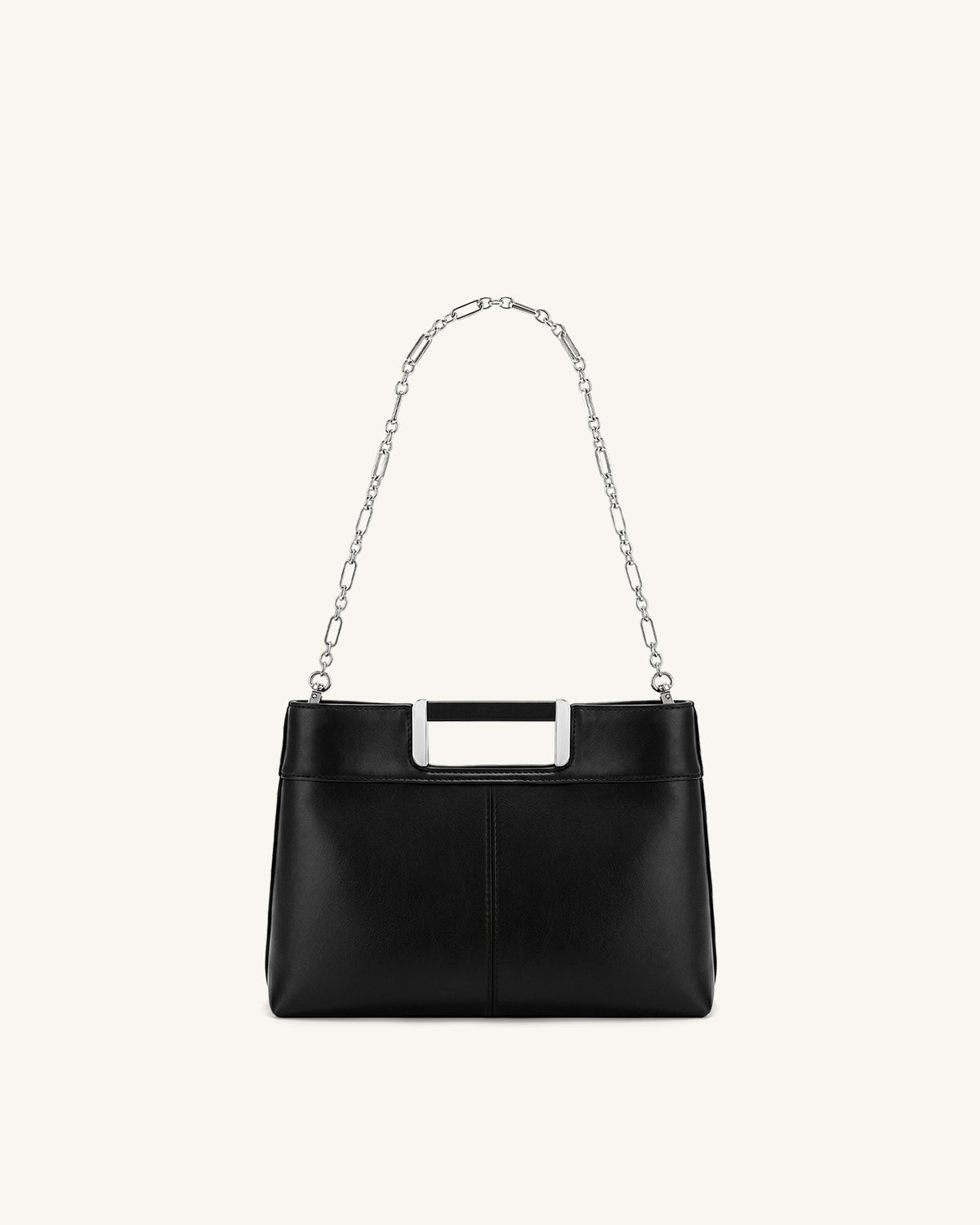 Elodie Chain Handle Top Handle Bag - Black - view 4