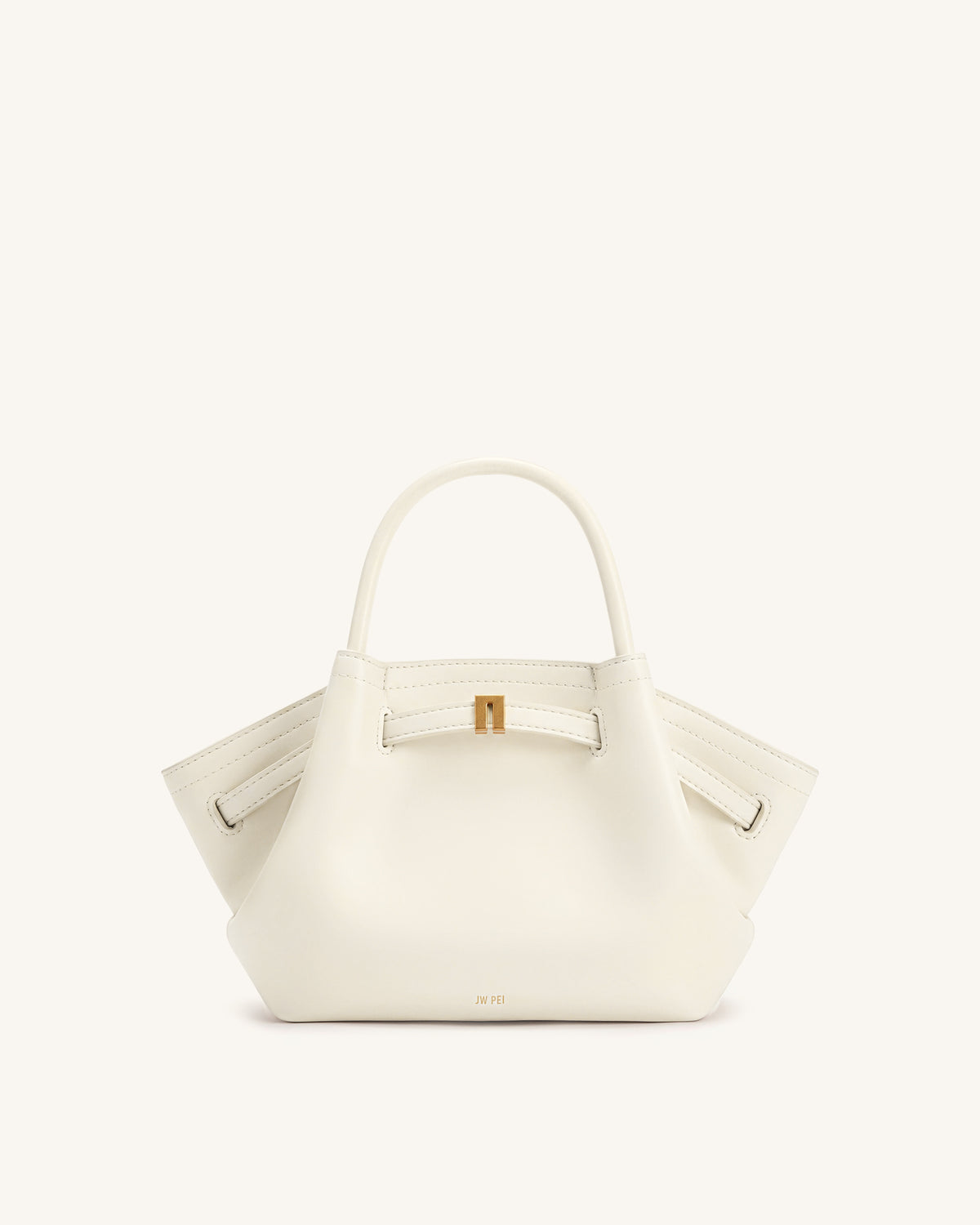 Hana Mini Tote Bag - Off White - view 1