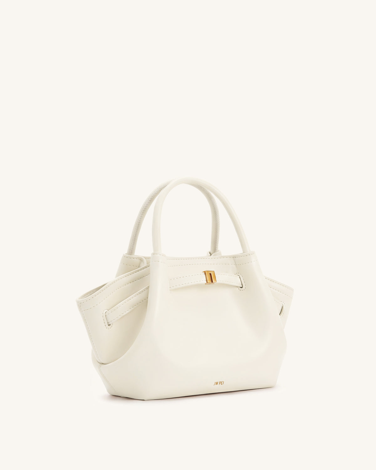 Hana Mini Tote Bag - Off White - view 2
