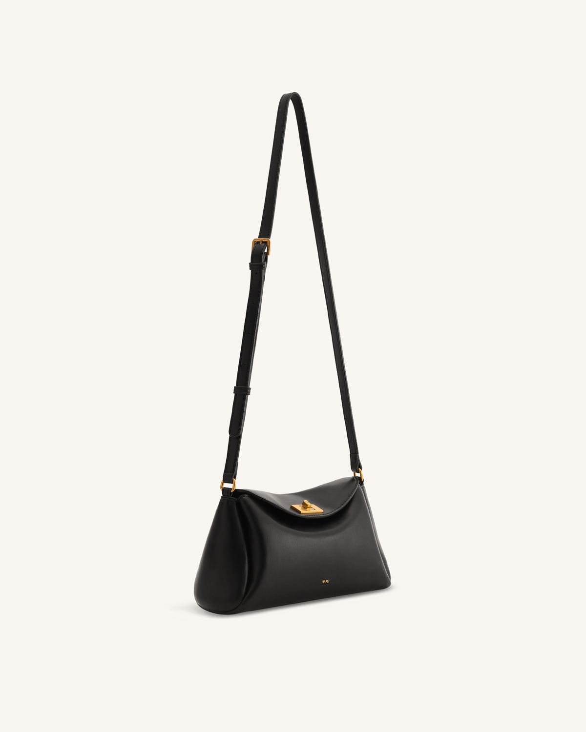 Greta Twist-Lock Crossbody Bag - Black - view 2