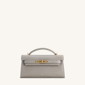 Noor Top Handle Bag - Elephant Gray - view 1