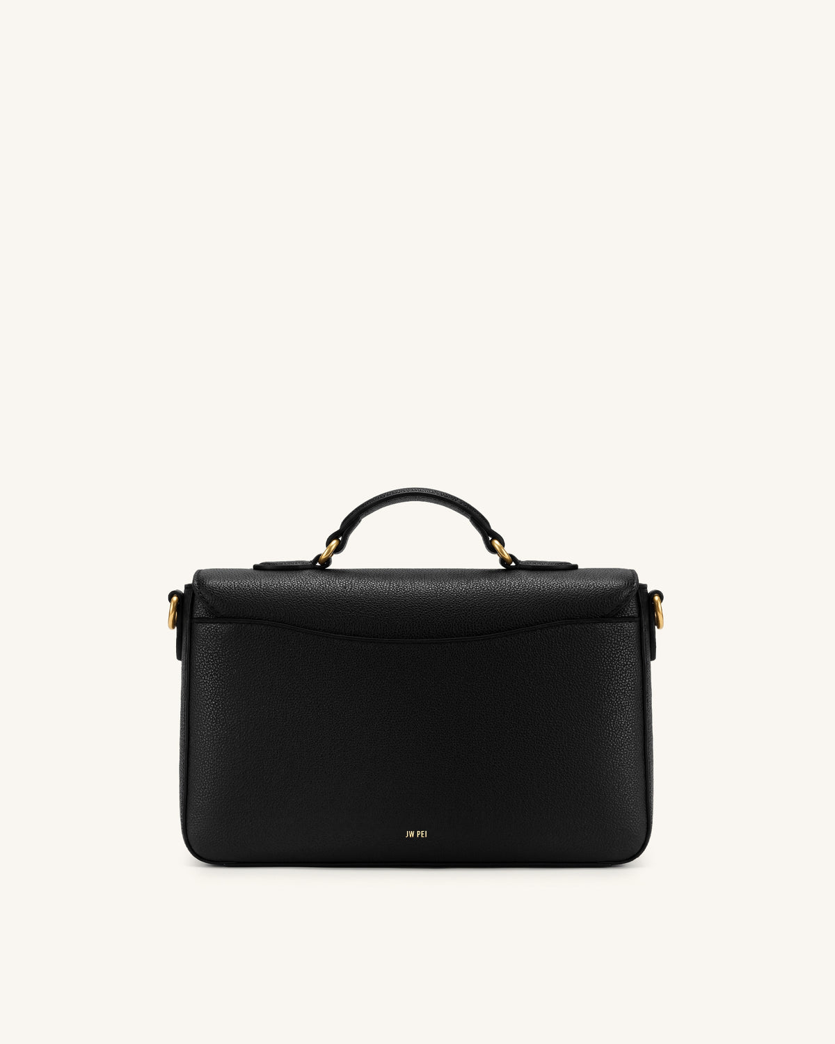 Mirelle Pebbled Top Handle Satchel - Black - view 3