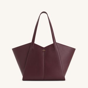 Kiana Large Capacity Tote Bag - Deep Claret - view 1