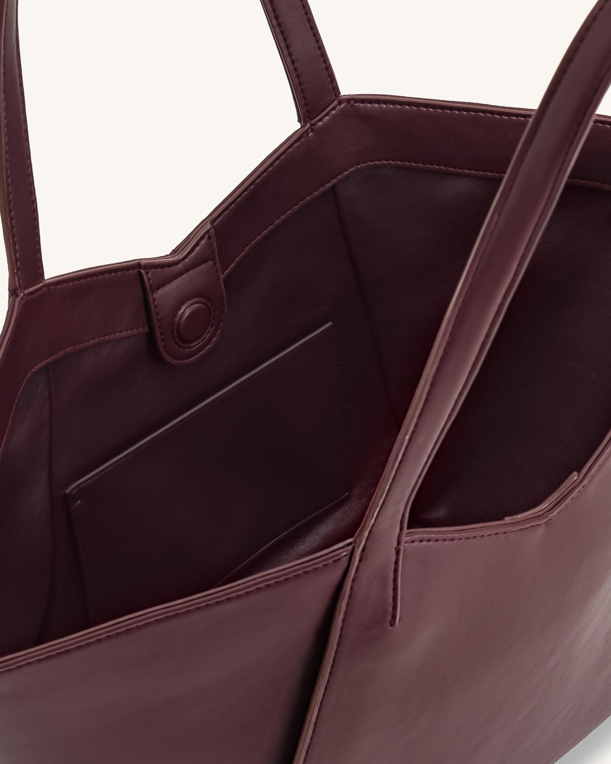Kiana Large Capacity Tote Bag - Deep Claret - view 4