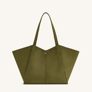 Kiana Large Capacity Tote Bag - Dark Olive - view 1
