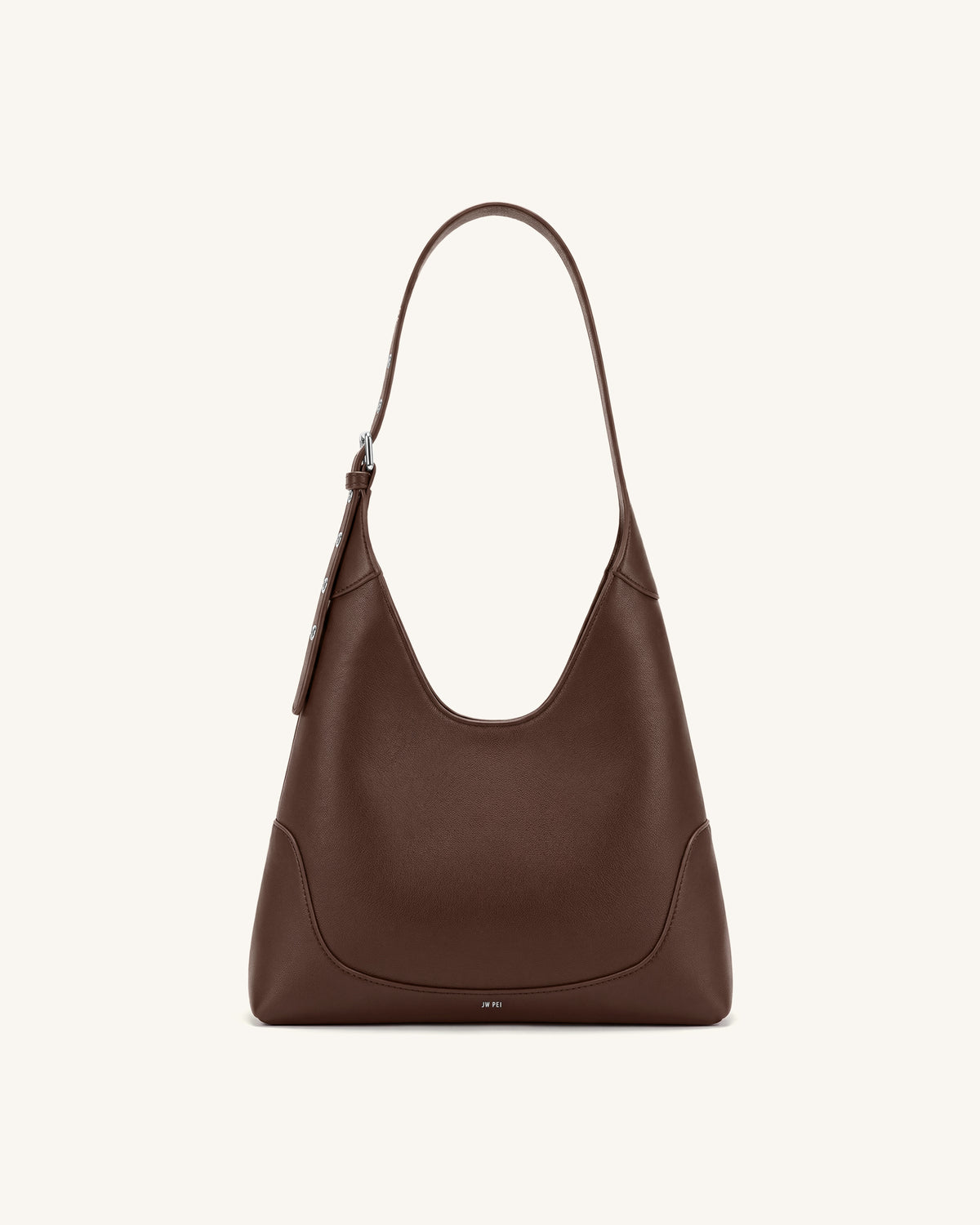 Willow Soft Hobo Shoulder Bag - Dark Brown - view 1