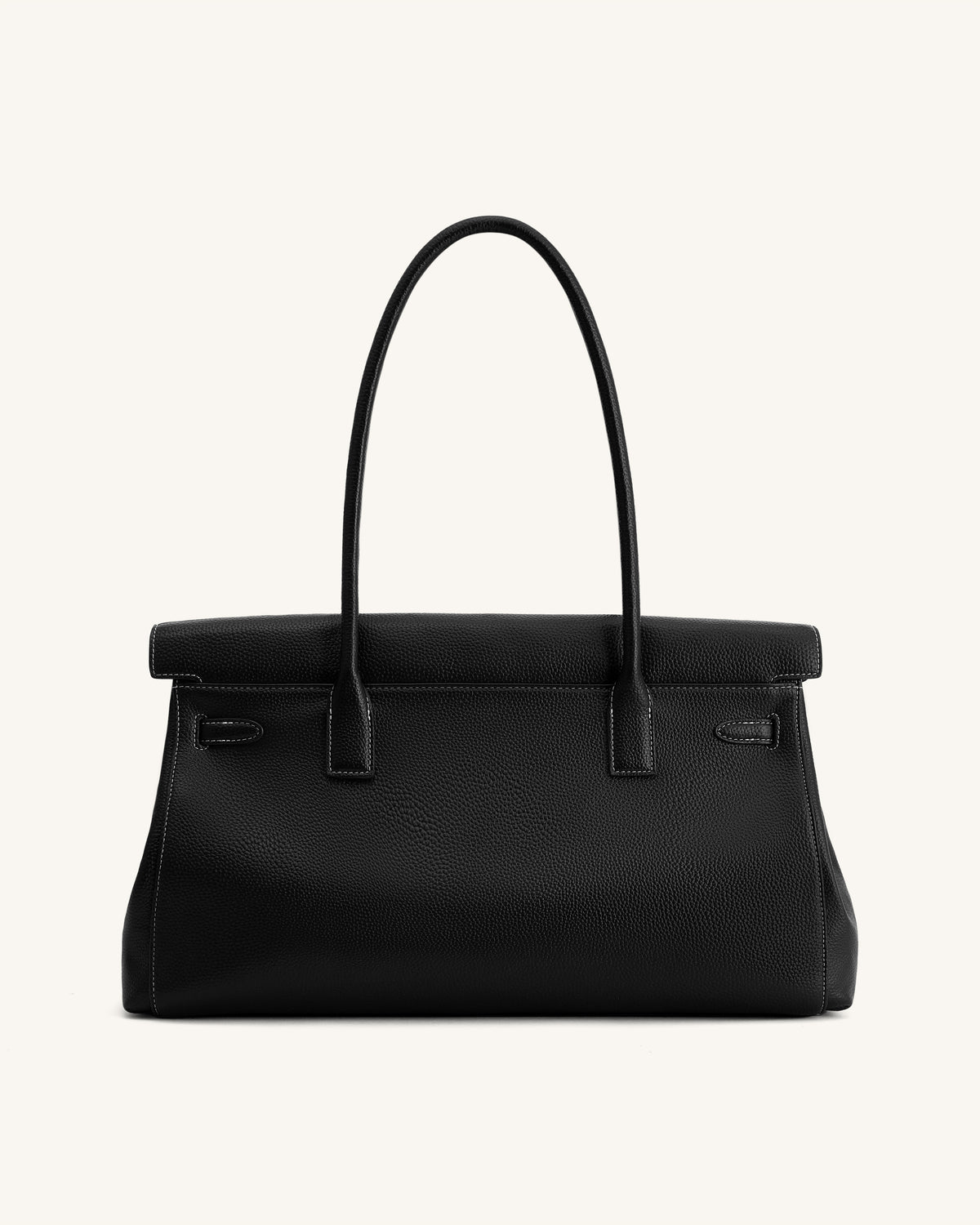 Yara Large Shoulder Bag - Black - view 3