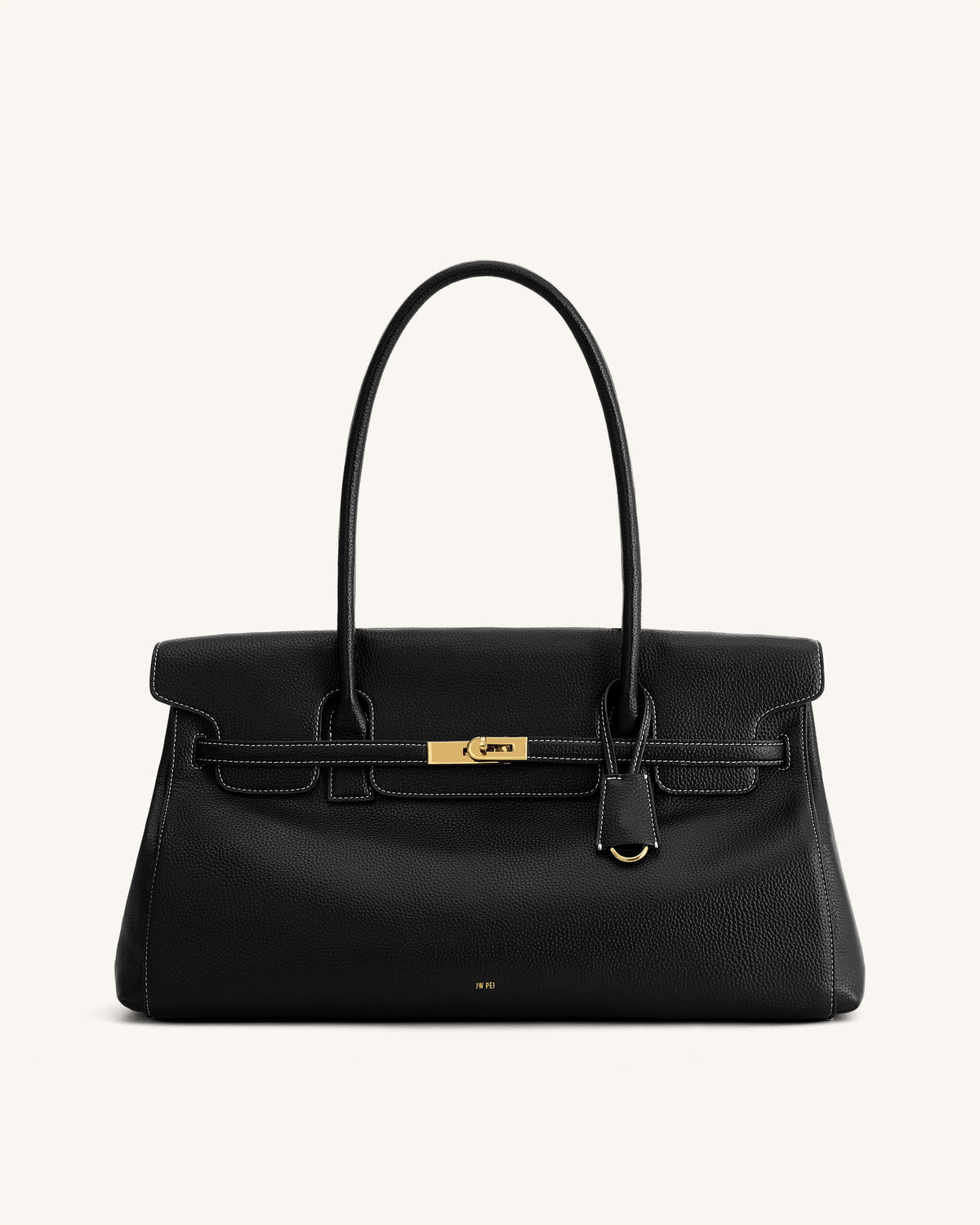 Yara Large Shoulder Bag - Black - view 1