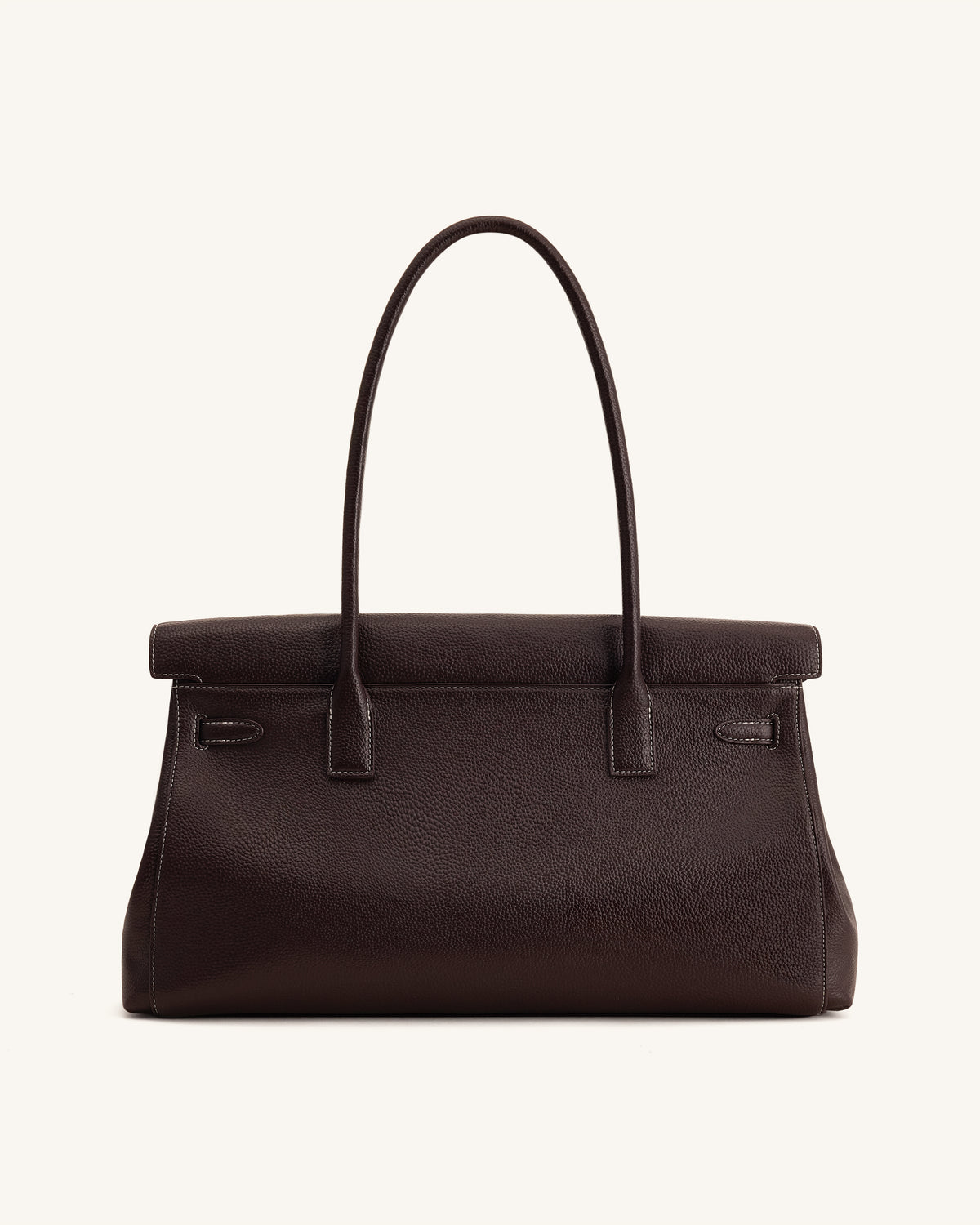 Yara Large Shoulder Bag - Dark Brown - view 3