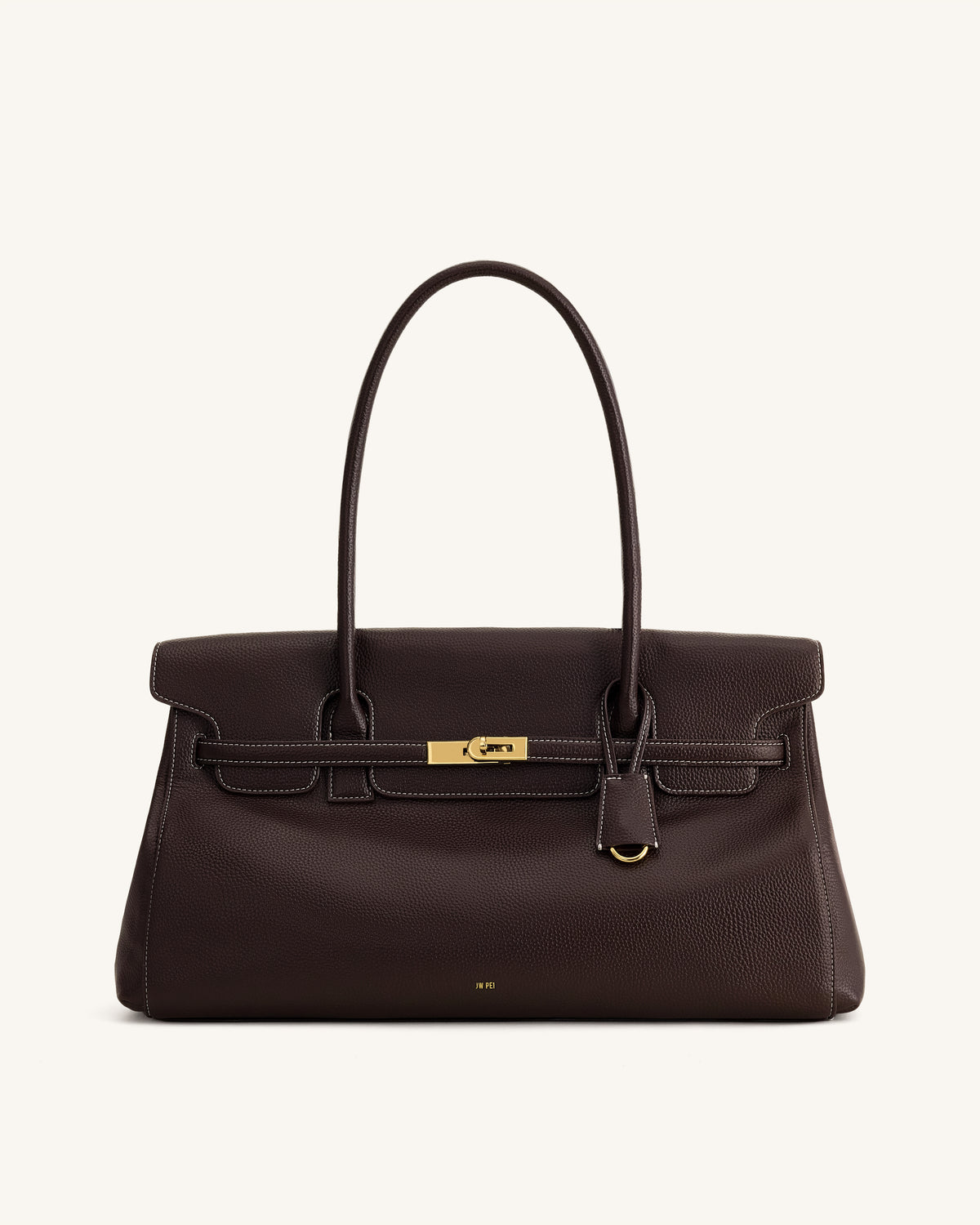Yara Large Shoulder Bag - Dark Brown - view 1