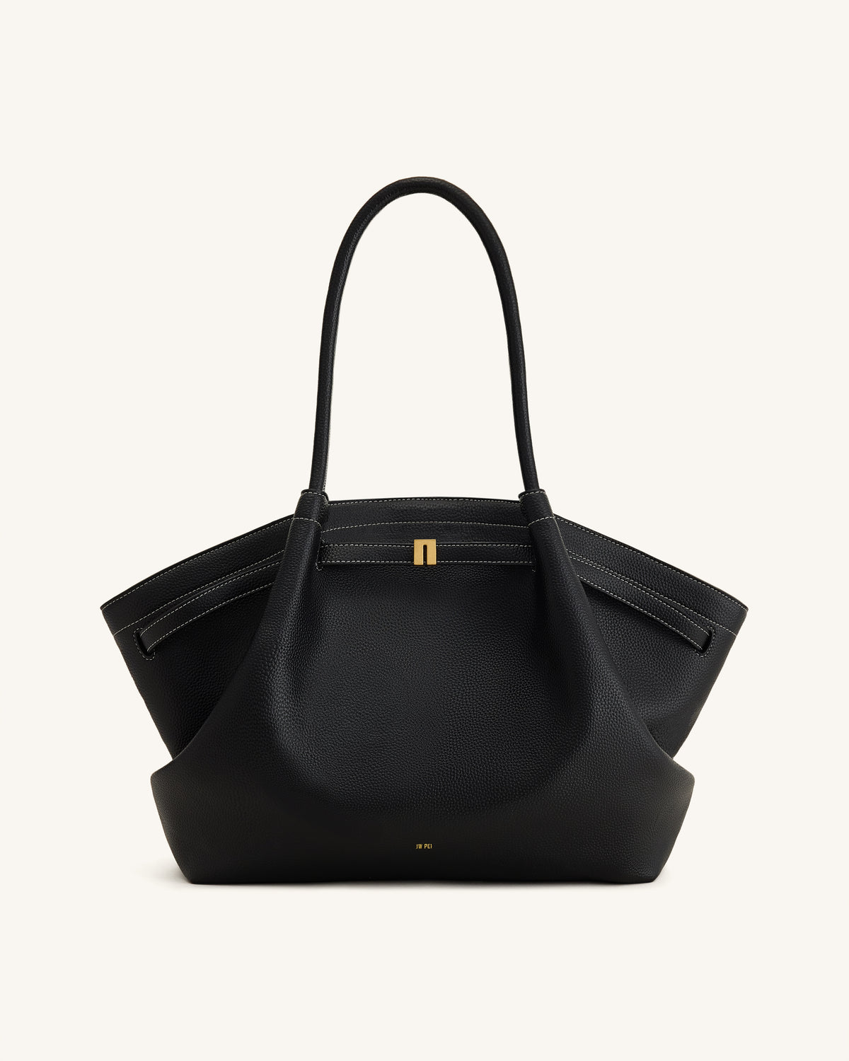 Hana Large Tote Bag - Black - view 1