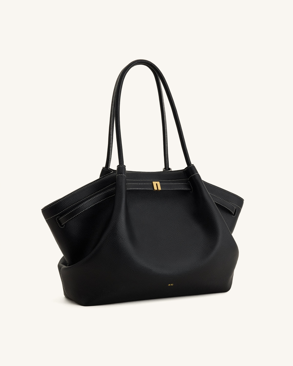Hana Large Tote Bag - Black - view 3