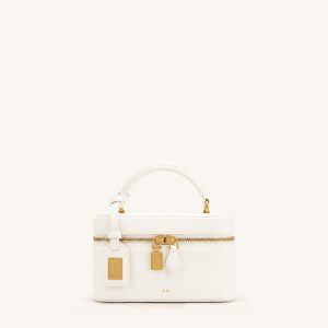 Cleo Box Shape Top Handle Bag - Off-white - view 1