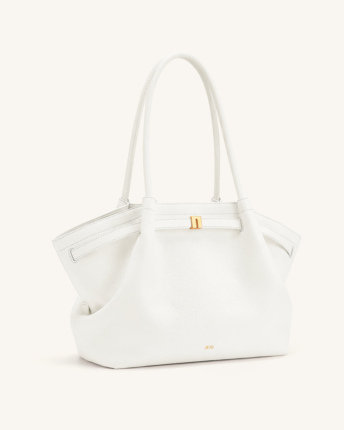 Hana Large Tote Bag - White - view 2