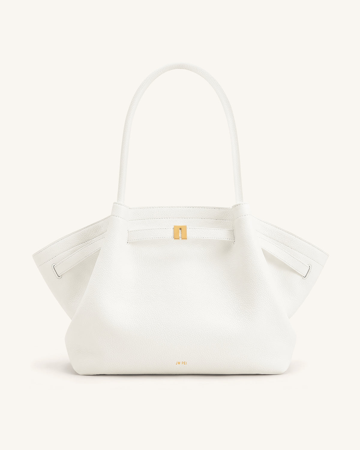 Hana Large Tote Bag - White - view 1